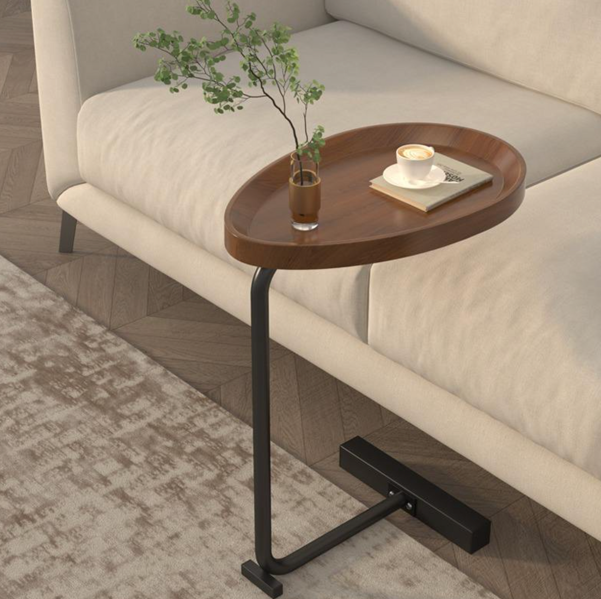 Modern Movable Side Table