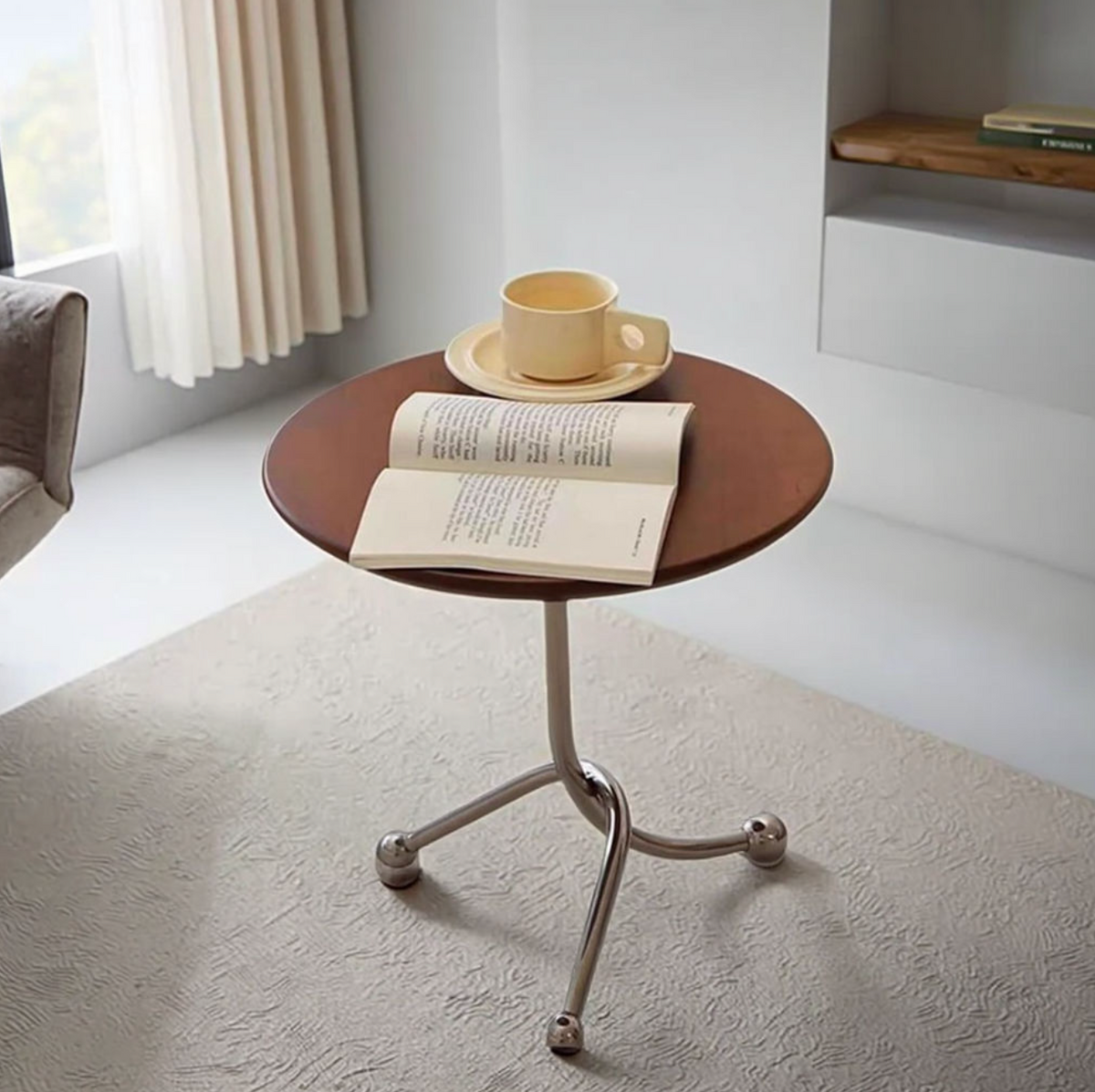 Modern Small Round Side Table