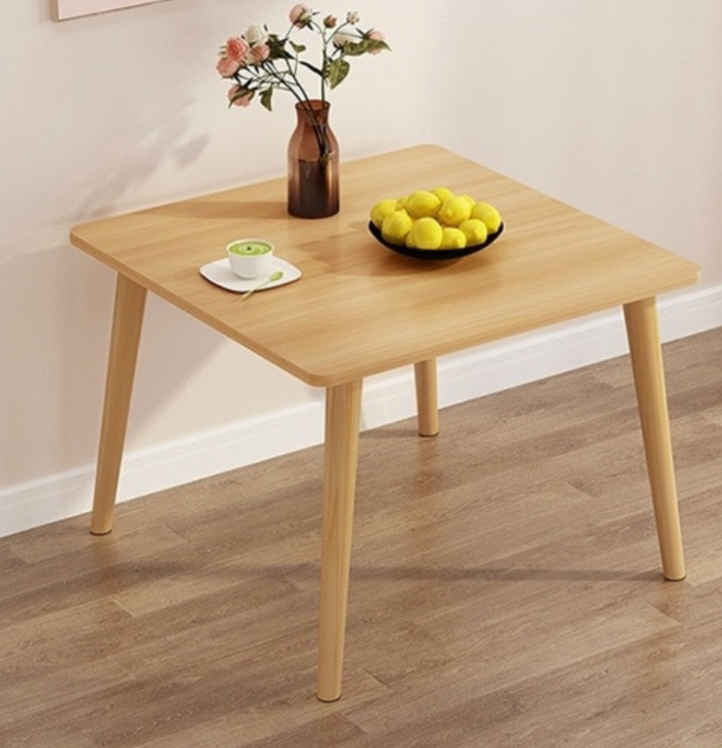 Portable Solid Wood Accent Table