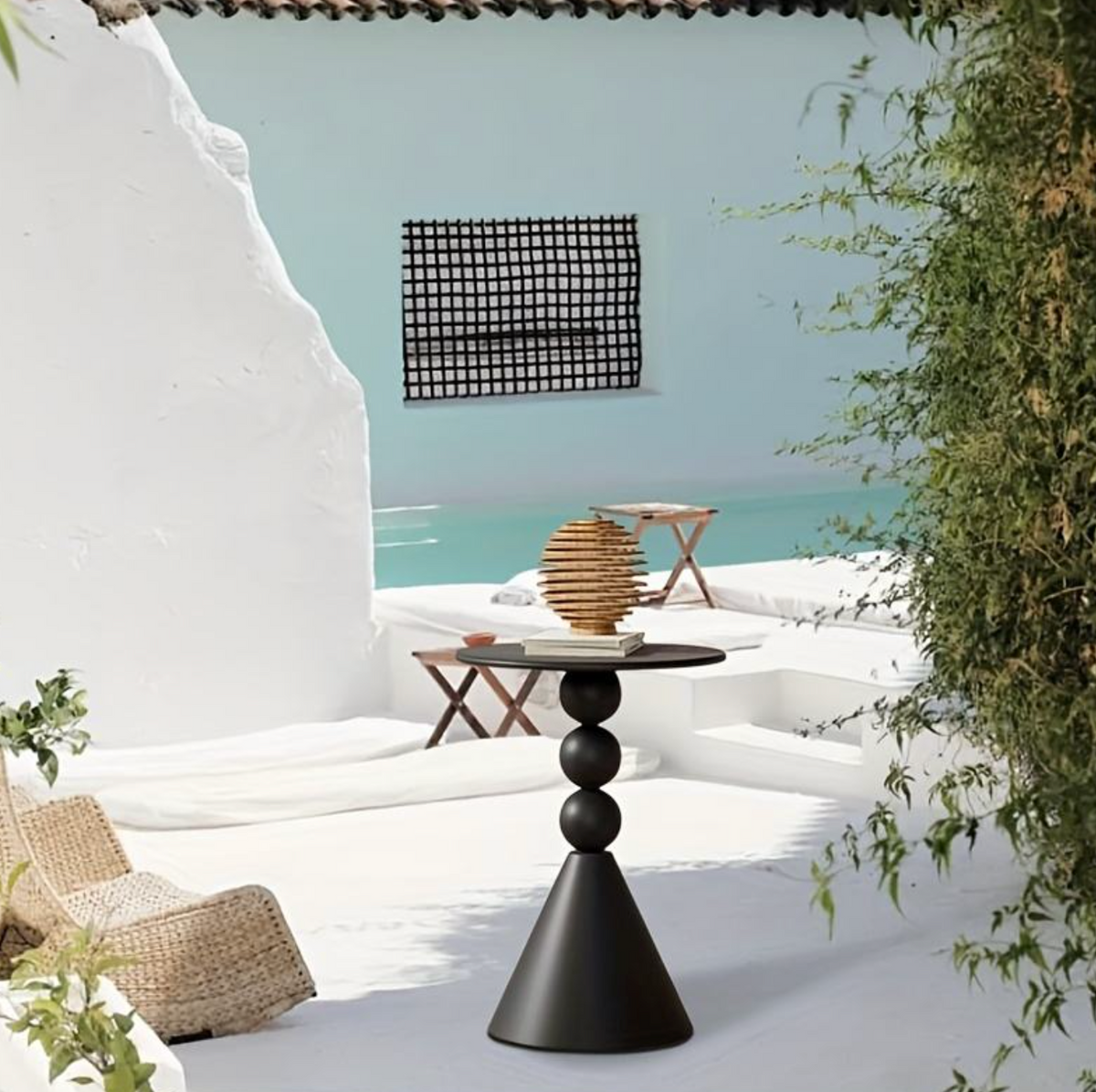 Modern Round Café Table
